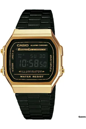 Casio Hodinky A 168WEGB-1BEF Gold/ Black Universal