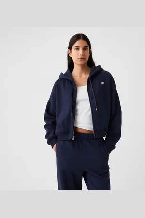 GAP Mikina Logo Fullzip Hoodie S
