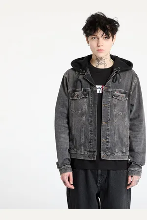 Tommy Hilfiger Bunda Tommy Jeans Hooded Ryan Regular Trucker Jacket L