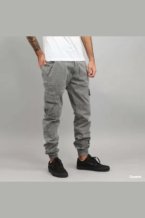 Urban classics Kalhoty Washed Cargo Twill Jogging Pants W30