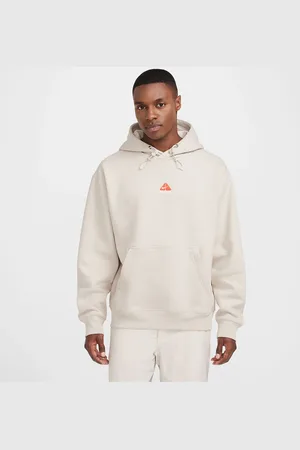 Nike Mikina ACG Therma-FIT Fleece Pullover Hoodie Lt Orewood Brn/ Lt Orewood Brn XS