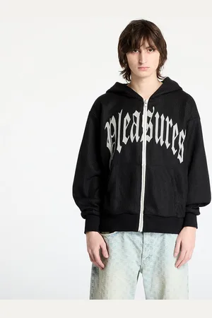 Pleasures Svetr Twitch Knitted Zip Hoodie S