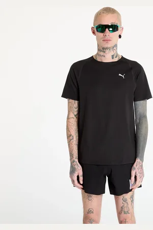 PUMA Tričko M Run Cloudspun Tee Black S