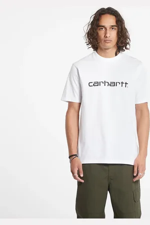 Carhartt Tričko S/S Script T-Shirt White/ Black XL