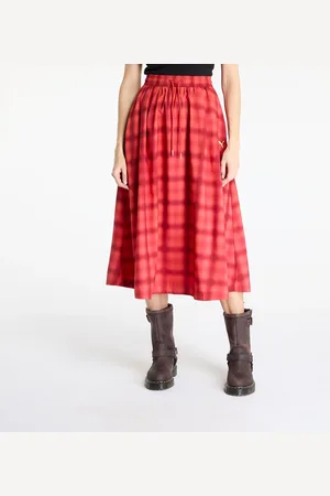 PUMA Sukně Woven Midi AOP Pleated Skirt XS