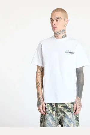 Carhartt Tričko S/S Runaway T-Shirt UNISEX White/ Malachite M