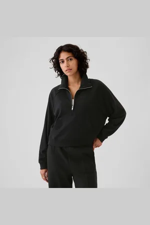 GAP Mikina Logo Quarter Zip XS