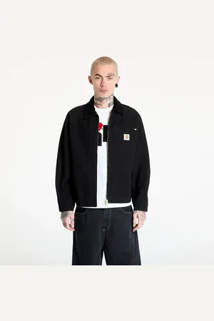 Carhartt Bunda OG Detroit Jacket UNISEX Black/ Black Aged Canvas XS