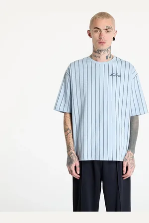 New Era Tričko Pinstripe Oversized T-Shirt UNISEX L