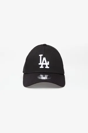 New Era Kšiltovka Cap 39Thirty MLB League Essential Los Angeles Dodgers Black/ White XS-S