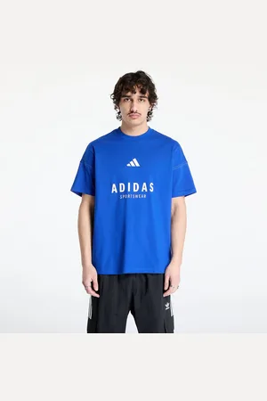 adidas Tričko adidas All Szn Graphic T-Shirt Blue/ Team Royal Blue S