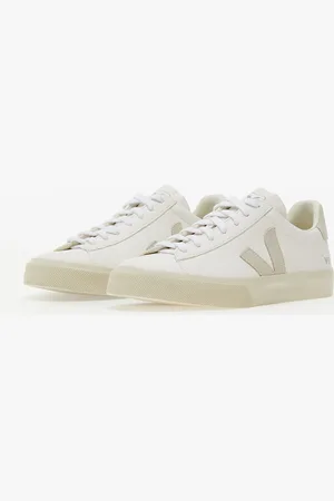 Veja Tenisky Campo Chromefreee Leather Extra-White/ Natural-Suede EUR 41