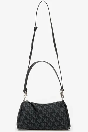 Calvin Klein Kabelka Jeans Drop Monogram Sm Shoulder Bag Svart Universal