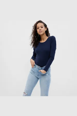 GAP Tričko Longsleeve Crewneck Modal Tee XXS
