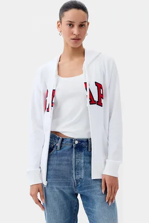 GAP Mikina Fullzip Logo Hoodie XXS