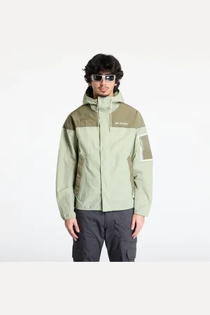 Columbia Větrovka Challenger™ II Windbreaker Safari/ Stone Green S