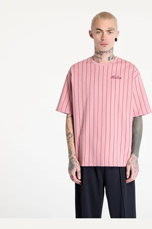 New Era Tričko Pinstripe Oversized T-Shirt UNISEX L