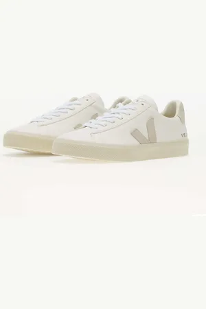 Veja Tenisky Campo Chromefree Leather Extra White/ Natural Suede EUR 36