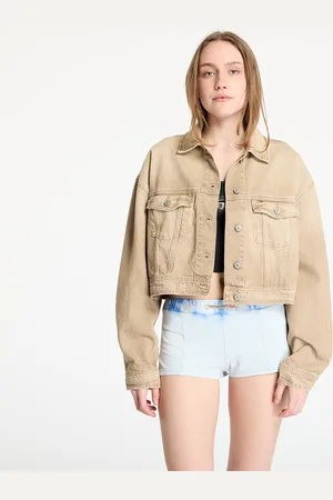 Tommy Hilfiger Bunda Tommy Jeans Oversized Crop Trucker Jacket L
