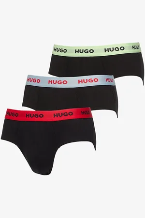 HUGO BOSS Boxerky Cotton Stretch Hipbrief 3-Pack S