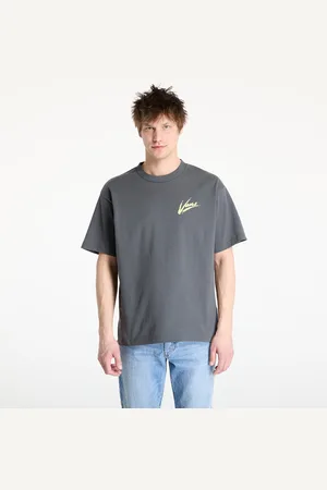Vans Tričko Brush Script Loose SS Tee Asphalt/ Shadow M