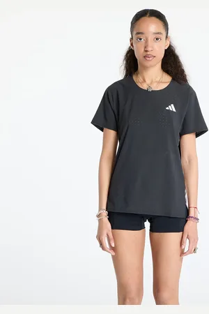 adidas Tričko adidas Adizero Running T-Shirt Black/ Black M