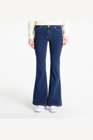 Urban classics Kalhoty Ladies Organic Low Waist Flared Denim W26