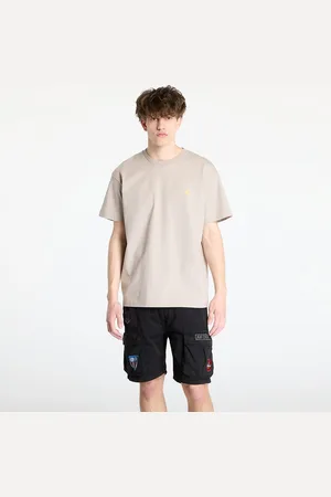 Carhartt Tričko S/S Chase T-Shirt Dusky Beige/ Gold M