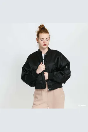 Urban classics Bunda Ladies Short Oversized Satin Bomber Jacket L