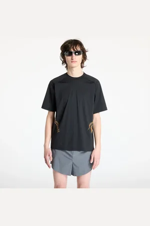 Reebok Tričko Run Tee UNISEX Washed Black/ Grey 3 S