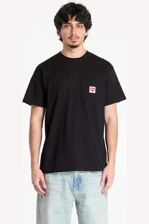Carhartt Tričko S/S Pocket Heart T-Shirt UNISEX Black/ Red XS