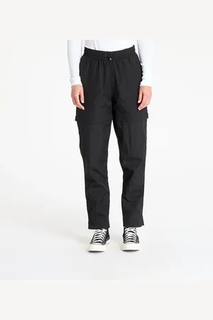 Urban classics Kalhoty Ladies Shiny Crinkle Nylon Zip Pants XS