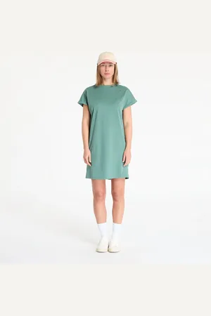 Urban classics Šaty Ladies Organic Cotton Cut On Sleeve Tee Dress XS