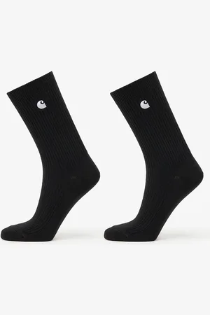 Carhartt Ponožky Madison Socks 2-Pack Black/ White Universal