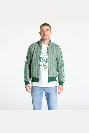 Lacoste Mikina Jacquard Sweatshirt Calathea/ Sabler M