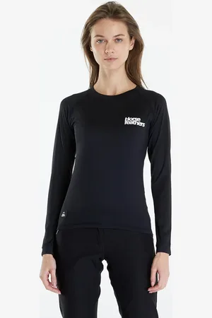 Horsefeathers Tričko Vala Ls Top Black/ White S