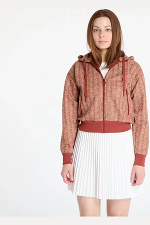 Lacoste Mikina Jacquard Sweatshirt Iberis/ Latte S
