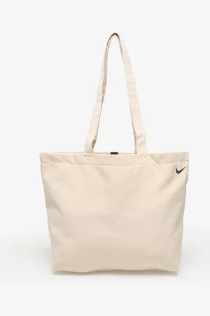 Nike Taška Heritage 2.0 Tote Bag (22L) Oatmeal/ Volt/ Black 22 l