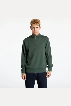 Fred Perry Mikina Half Zip Sweatshirt L