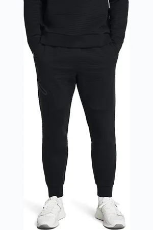 Under Armour Mikina Unstoppable Fleece Grid Jrg Black/ Black M