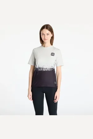 Horsefeathers Tričko W Quantum Bike Jersey Silver Birch/ Black M