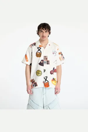 Carhartt Košile S/S Jacob Rochester Shirt UNISEX Jacob Rochester Print/ Wax M