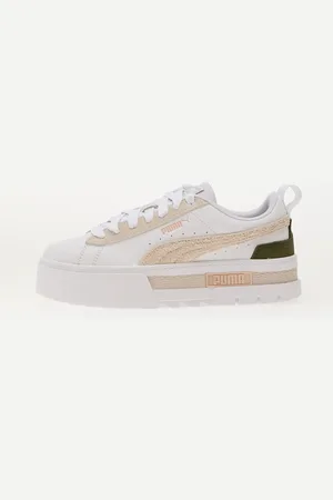 PUMA Tenisky Mayze Mix Wns White-Alp Snw-Loden Grn EUR 36