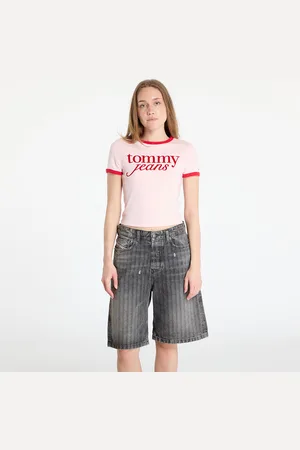 Tommy Hilfiger Tričko Tommy Jeans Slim Script Tee L