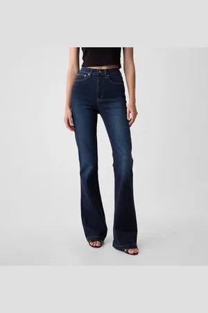 GAP Džíny 70S Flare High Rise Dk Holzer Jeans W28