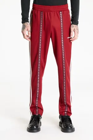 adidas Kalhoty adidas Retro Sports Cricket-Inspired Trackpant Red/ Rust Red S