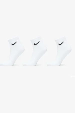 Nike Ponožky Everyday Cushioned Training Ankle Socks 3-Pack White/ Black M