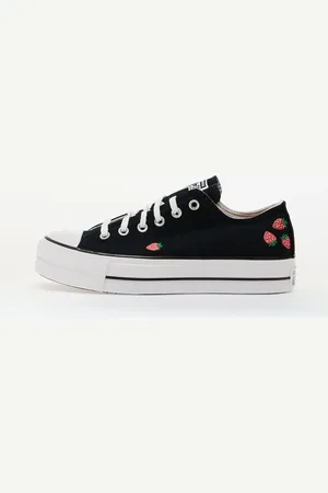Converse Tenisky Chuck Taylor All Star Lift Black/ Soft Red/ White EUR 35