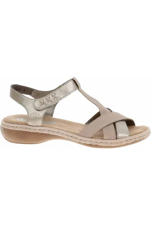 Rieker Dámské sandály 65919-61 beige 37