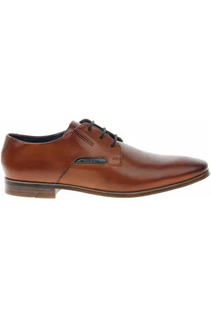 Bugatti Polobotky pánské společenské 312-A311K-4100 6300 cognac 44
